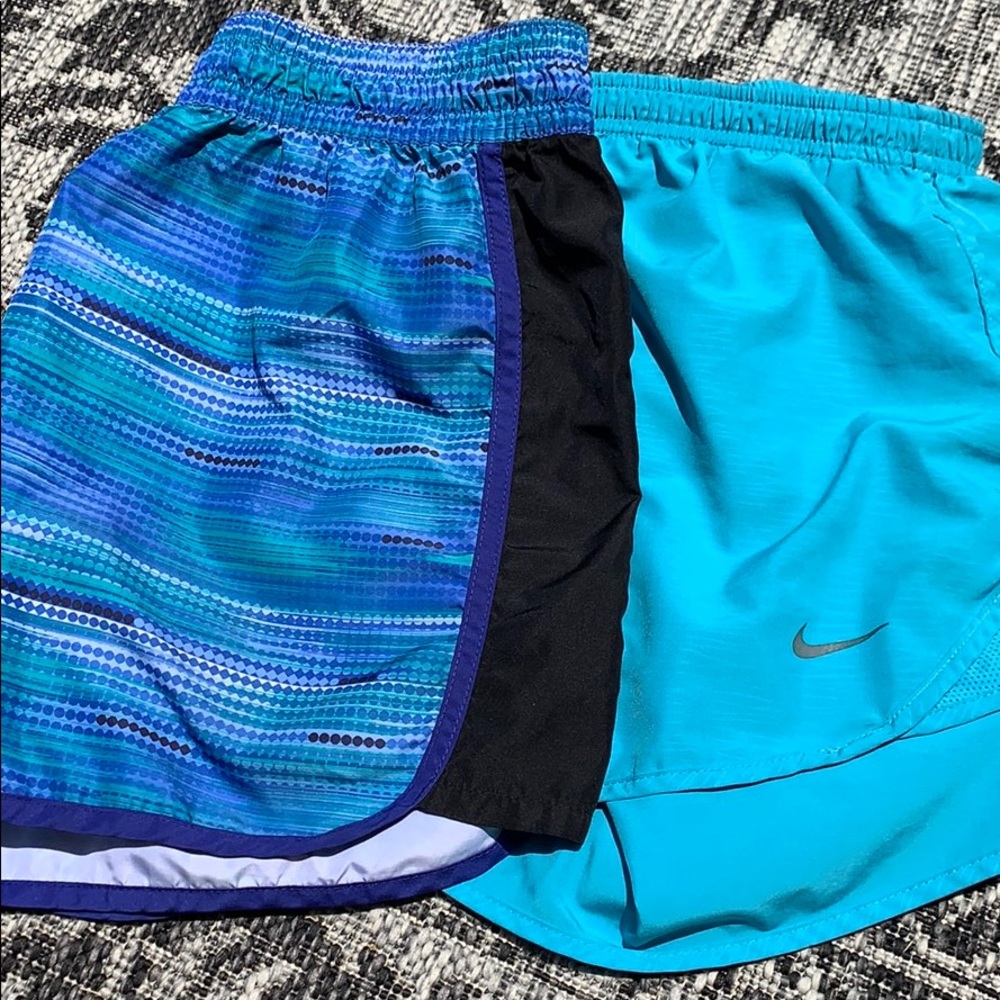 Lot of 2 pair of  dri-fit athletic running shorts